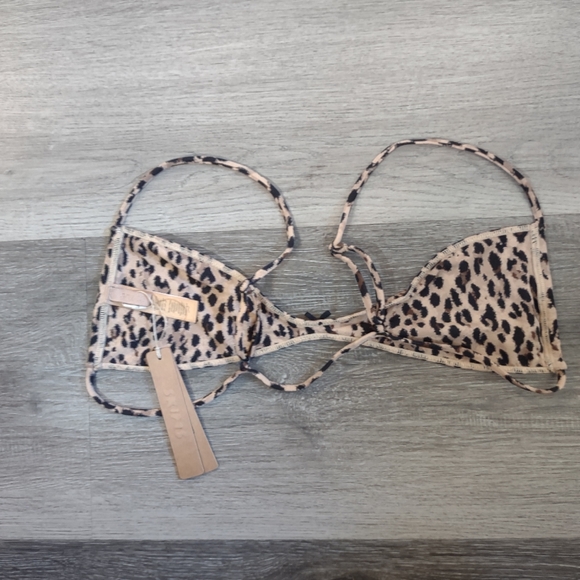 SKIMS MICRO SKIMPY BRALETTE IN JAGUAR - LARGE - Picture 3 of 6